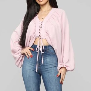 Dolman sleeve top
